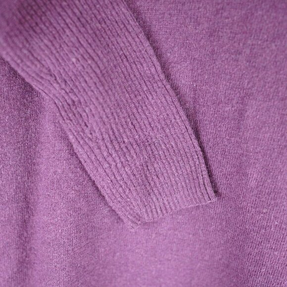 Express Womens Purple Cardigan Sweater S Petite‎ Cashmere Blend - Picture 5 of 5